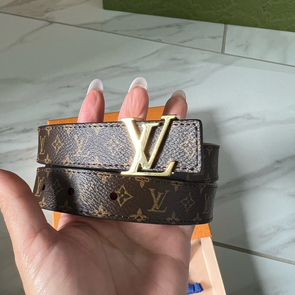 Louis Vuitton 25 mm mini belt size 85cm